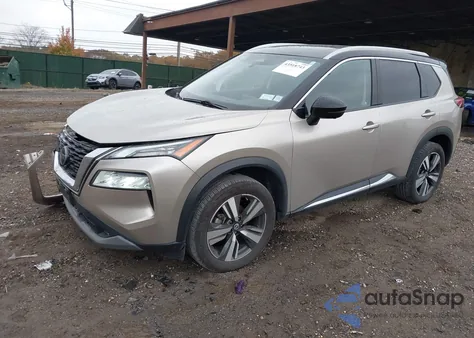 2021 Nissan Rogue Sl Intelligent Awd z USA, uszkodzony, nr VIN JN8AT3CB4MW214300